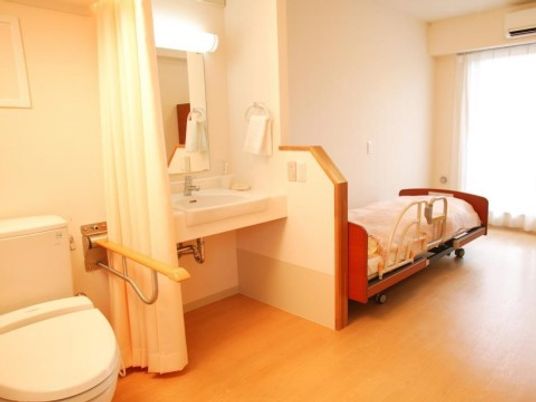 清潔な居室の一角