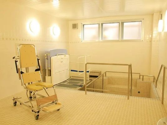 快適なバリアフリー浴室