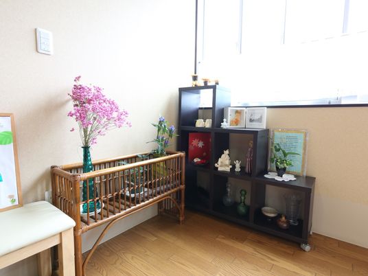 快適な居室の一角