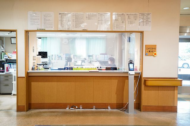 居心地良い受付