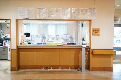 居心地良い受付