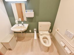 清潔感あるトイレスペース