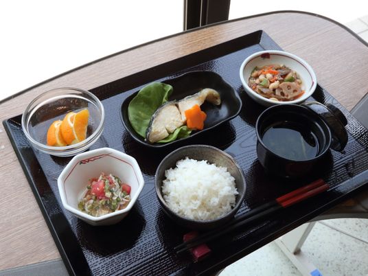 バランスの良い一食