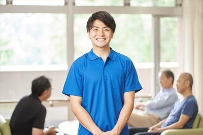 スタッフと利用者のラウンジ