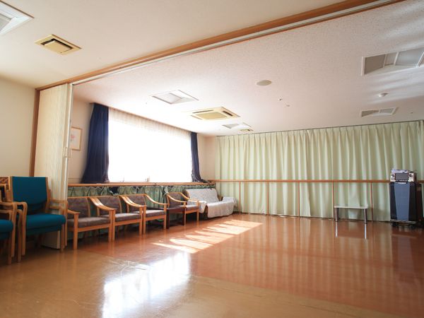 明るい待合室
