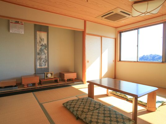 和室の居心地のよい空間