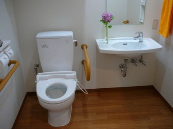 清潔なトイレスペース