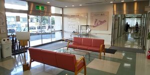 ゆったりした待合室