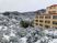 雪景色の建物外観  