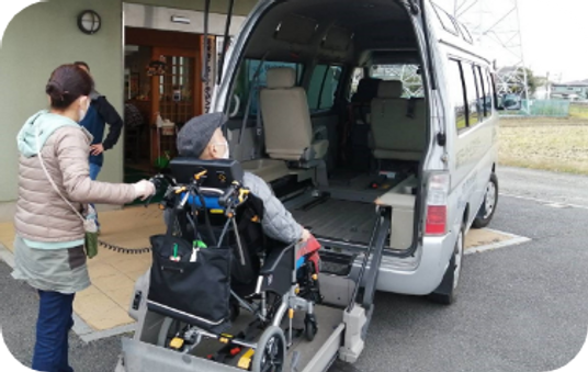 車椅子の乗降