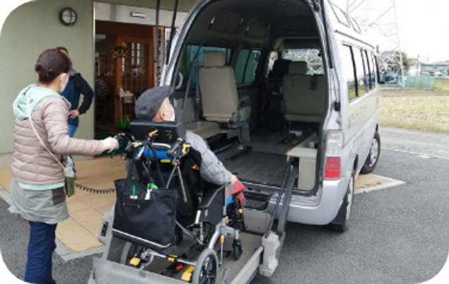 車椅子の乗降