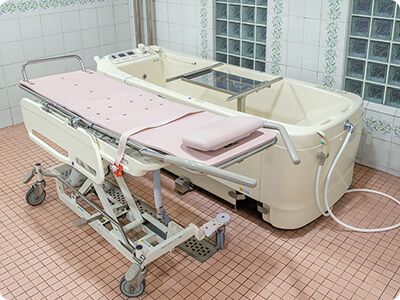最新設備の浴室