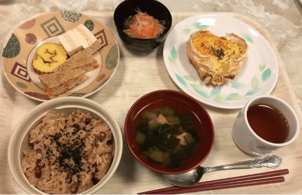 均整の取れた料理