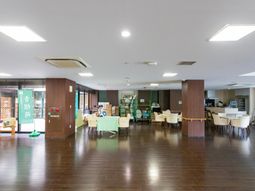 広々とした共有スペース