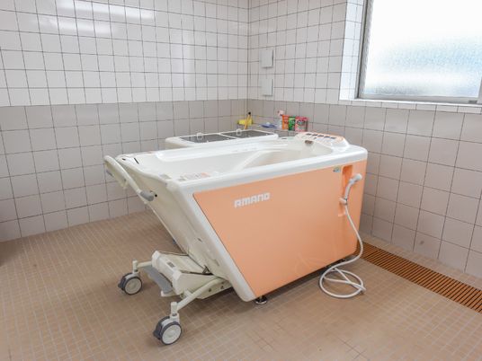 機能的な浴室設備
