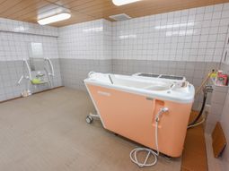 機能的な浴室設備