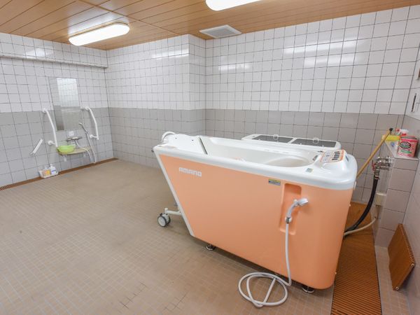 機能的な浴室設備
