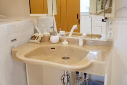 整理整頓された洗面台