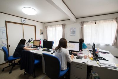 働くスタッフの部屋