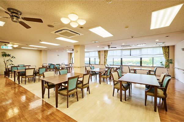 快適な雰囲気のロビー