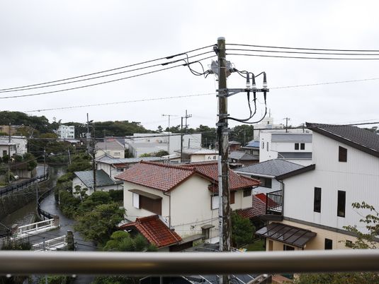 閑静な住宅街の風景