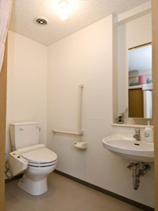 整った環境のトイレ設備