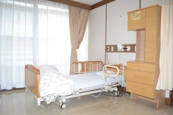 静かで落ち着いた居室  