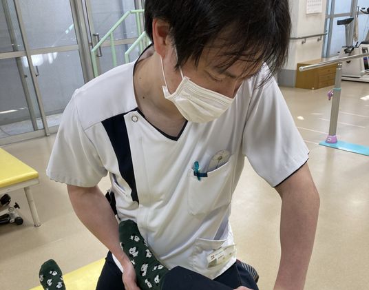 リハビリ中の風景