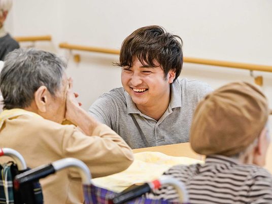 和やかな様子の室内