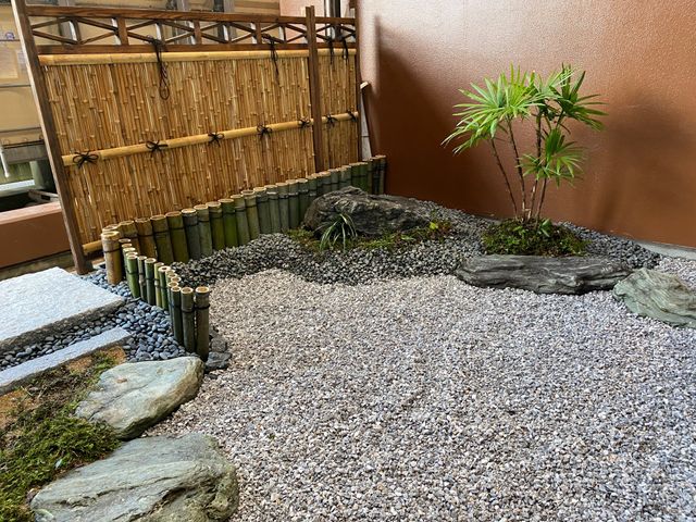 和風の中庭  