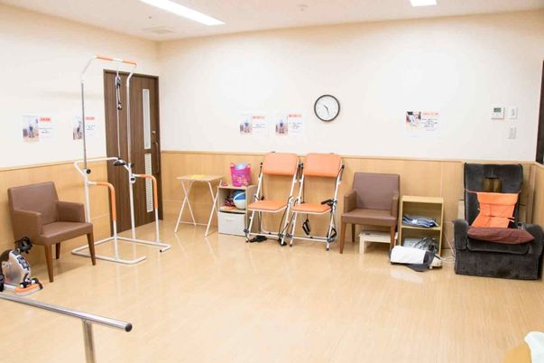 リハビリ設備のある部屋