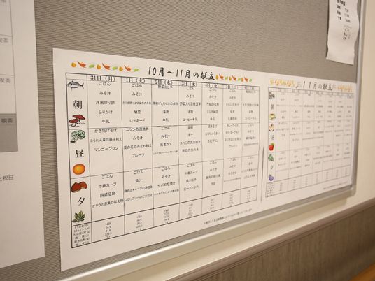 掲示物の詳細なスケジュール