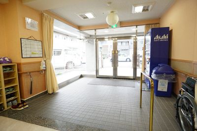 エントランスの入り口