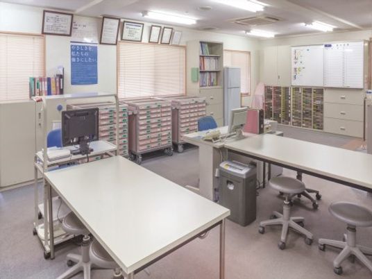 快適なスタッフルーム