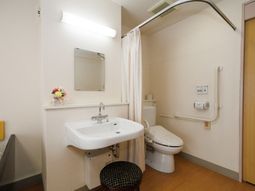 バリアフリーのトイレ