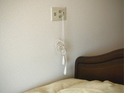 シンプルな居室壁