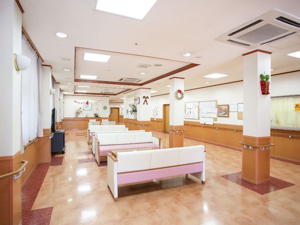 開放的な待合室