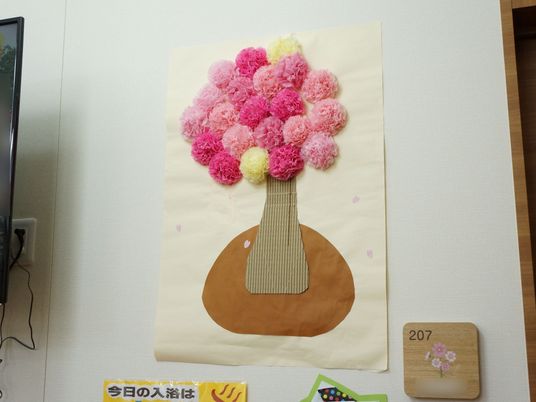 手作りの壁掛けアート