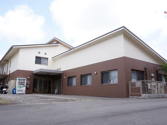 エントランスのある建物