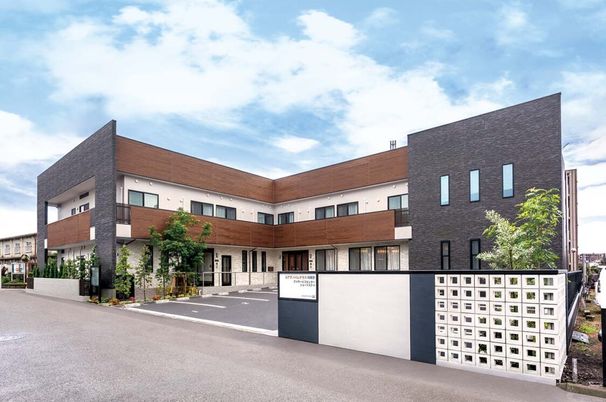 モダンなおしゃれな建物外観