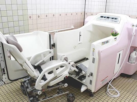 設備の充実した浴室