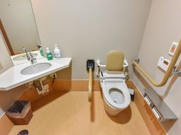 バリアフリーなトイレ設備