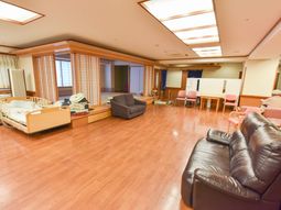 広々した共有リビング