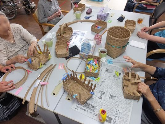 手作り作業テーブル  