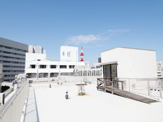 広々とした屋上テラス