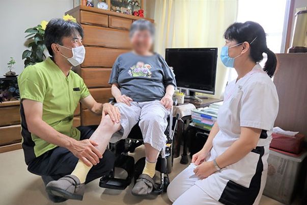 相談を受ける居室