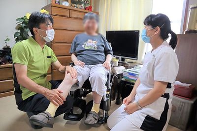 相談を受ける居室