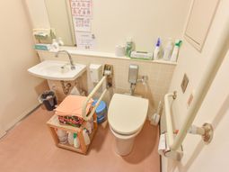 バリアフリーのトイレ