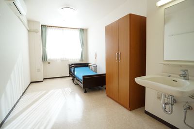 清潔な居室の一角