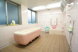 移動式バスタブの設備